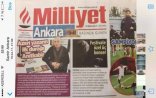 Yazıçımızla müsahibə «Miliyyət»in manşetində