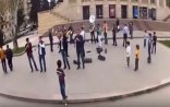 Bakıda maraqlı fləşmob - VİDEO