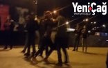 Bakıda arvad əri ilə uşağını küçənin ortasında döydü - VİDEO
