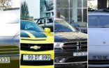 Azərbaycanlı məşhurların bahalı avtomobil nömrələri - Fotolar