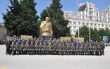 Silahlı Qüvvələrin Hərbi Akademiyasında buraxılış - Foto