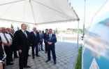 İlham Əliyev Pirallahıda - FOTOLAR