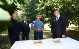 Prezident Qaxda - Fotolar