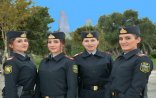 Dənizkənarı Milli Parkda qadın polislər xidmətə başladı - FOTO 