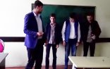 Azərbaycanlı müəllimin görüntüləri sosial medianı coşdurdu - VİDEO