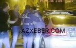 Bakıda polis 15 nəfərin döydüyü 2 gənci belə xilas etdi - Video