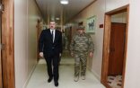 Prezident hərbi hissədə - Fotolar
