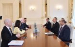 İlham Əliyev ATƏT PA sədrini qəbul edib