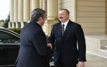 İlham Əliyev Gürcüstanın Baş naziri ilə görüşdü - Foto
