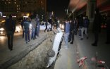 Bakıda avtomobil yol nişanının olmadığı quyuya düşüb – VİDEO