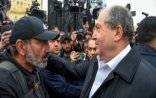 Ermənistanda prezident Sarkisyan aksiya iştirakçılarının lideri ilə görüşdü