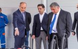 Azad Rəhimovun oğlunun şirkəti bayrağımızın rəngini SƏHV SALDI (FOTO)