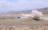 Raket-artilleriya bölmələrinin döyüş atışlı taktiki təlimləri keçirilib – FOTO