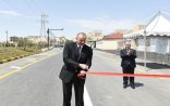 Prezident Lökbatan-Qobu avtomobil yolunun açılışında iştirak edib – FOTOLAR