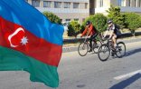Mədət Quliyev və Elçin Quliyev velosiped yürüşündə - Foto