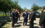 Nazir zəlzələ bölgəsində – FOTO