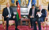 İlham Əliyev Fransada vacib görüşlər keçirir