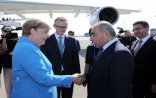 Almaniyanın Kansleri Angela Merkel Azərbaycana səfərə gəlib