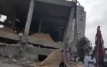 Bakıda yeni tikilən bina çökdü - VİDEO