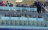 İlham Əliyev və Putin Bakılda cüdo yarışlarına baxırlar
