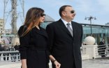 Prezident və xanımı ödənişli avtomobil yolunun tikintisi ilə tanış olublar