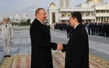 Prezidentin Aşqabadda rəsmi qarşılanma mərasimi olub – FOTO