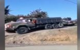 Astarada ''Ural'' maşınları ilə toy karvanı - VİDEO