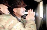 Müdafiə Nazirliyinin rəhbərliyi cəbhə bölgəsində – FOTOLAR