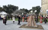 Prezident və xanımı Bakıda Novruz şənliyində