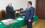 Diaspor rəhbəri elmlər doktoru oldu - Fotolar