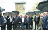 Azərbaycanlı döyüşçülərə ucaldılmış abidə önündə izdihamlı tədbir -Şimali Osetiyada 