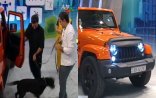 Çingiz AzTV-nin studiyasına avtomobili və iti ilə girdi - Video