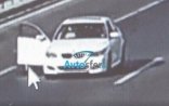 Aeroport yolunda qız özünü “BMW”dən atdı – VİDEO
