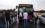 Avtobus sürücüsü sükan arxasında öldü - VİDEO