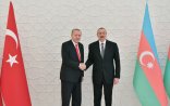 Azərbaycan Prezidenti Türkiyə Prezidenti ilə görüşüb – FOTO