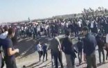 Minlərlə azərbaycanlı Tərtər istiqamətində təmas xəttinə yürüş etdi: “Qarabağ Azərbaycanındır!“- VİDEO