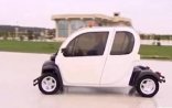 İlham Əliyev Bulvarı elektromobillə belə gəzdi - Video