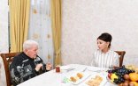 Mehriban Əliyeva Əlibaba Məmmədovun evində - Foto
