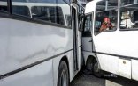 Bakıda sərnişin avtobusları toqquşdu