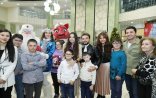 Heydər Əliyev Fondunun vitse-prezidenti Leyla Əliyeva daun sindromlu uşaqlar üçün təşkil olunan şənlikdə iştirak edib
