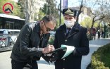 Küçəyə səbəbsiz çıxanlar 100 manat cərimə edildi (FOTOLAR)