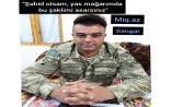 “Əgər şəhid olsam, yas mağarımda bu şəklimi asarsınız”