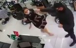 DİN-dən qadını itələyən polislə bağlı açıqlama - VİDEO