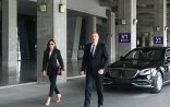 İlham Əliyev və Mehriban Əliyeva yeni gəmilərin istismara verilməsi mərasimində