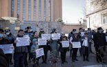 Ermənilər Rusiya, ABŞ və Fransa səfirlikləri qarşısında Hadrutun qaytarılmasını tələb etdi...-FOTO