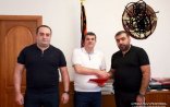 Gürcüstandakı erməni separatçıları Araikə dəstək üçün Xankəndinə gəldi…-FOTO