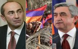 Köçəryan və Sərkisyan bu dəfə Paşinyana qarşı etirazlara qatılmadı...- Marıta yatıblar...