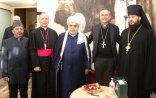 Şeyxülislam Vatikanın baş keşişi ilə görüşüb – FOTO