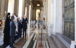 Şeyxülislam Allahşükür Paşazadə Heydər Əliyev Fondunun iştirakı ilə Vatikanda və Romada bərpa olunan abidələri ziyarət edib