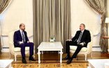 İlham Əliyev Bilal Ərdoğanı qəbul etdi